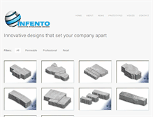 Tablet Screenshot of infento.com